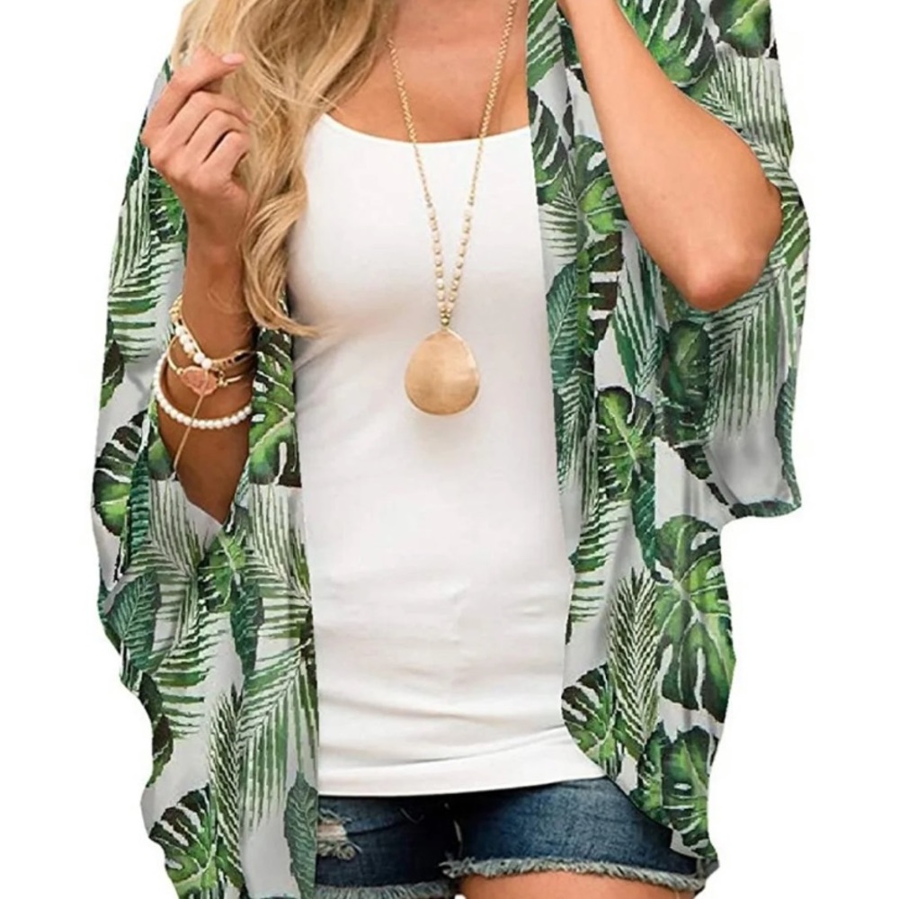 tropical kimono